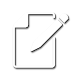 Paper and Pencil Icon
