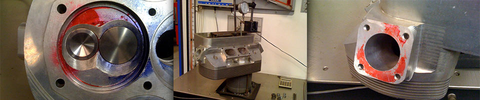 Chamber Design, Testing Billet Heads,Exhaust Port